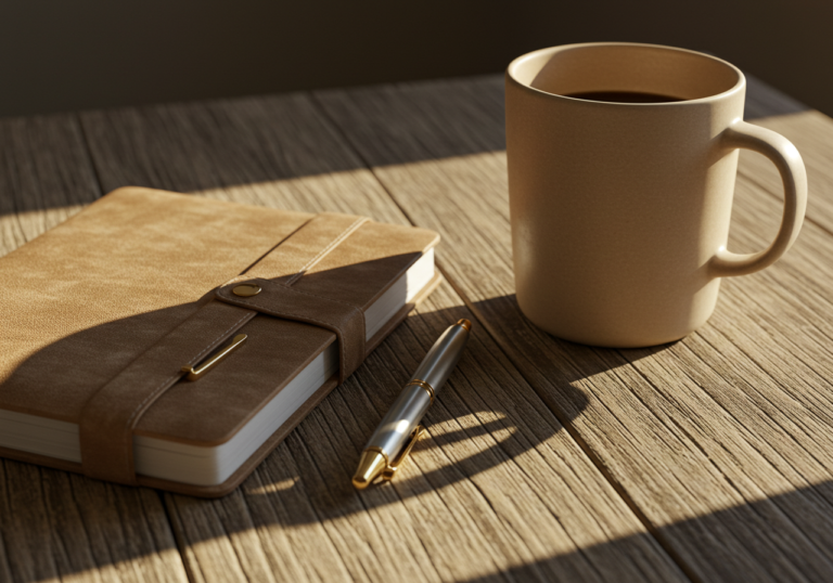 Morning Coffee & Journal: A Blissful Start to Your Day