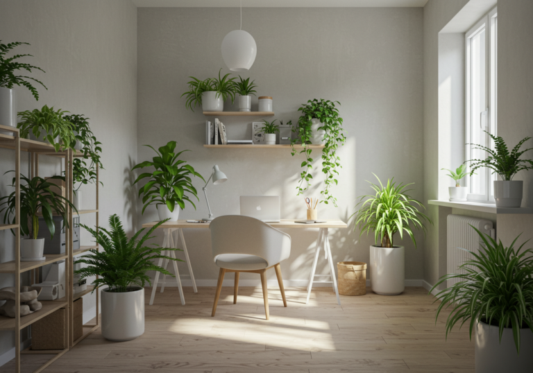 Best Plants for Offices with No Light or Window