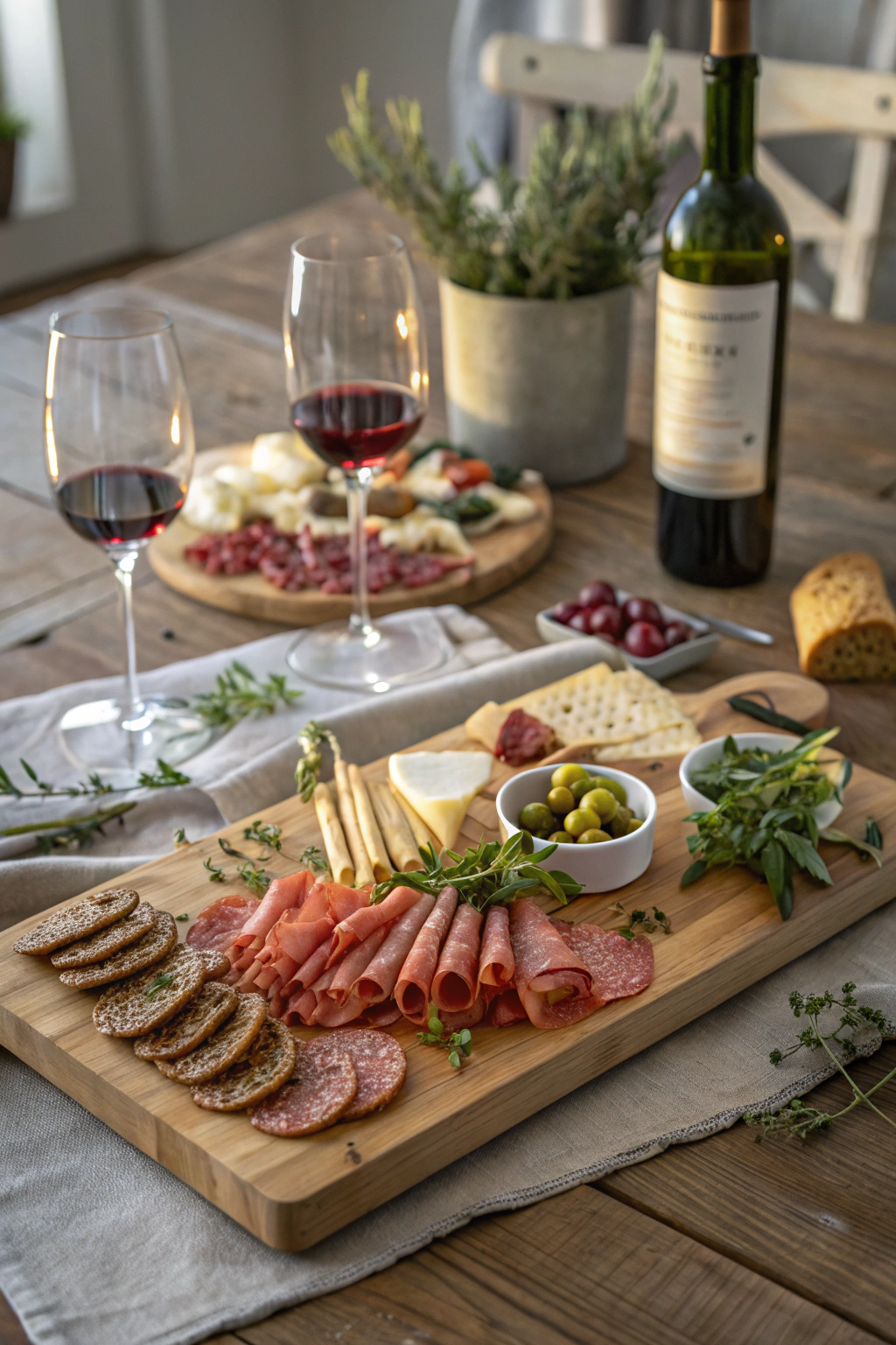 lifestyle-photography--rustic-wooden-table-setting