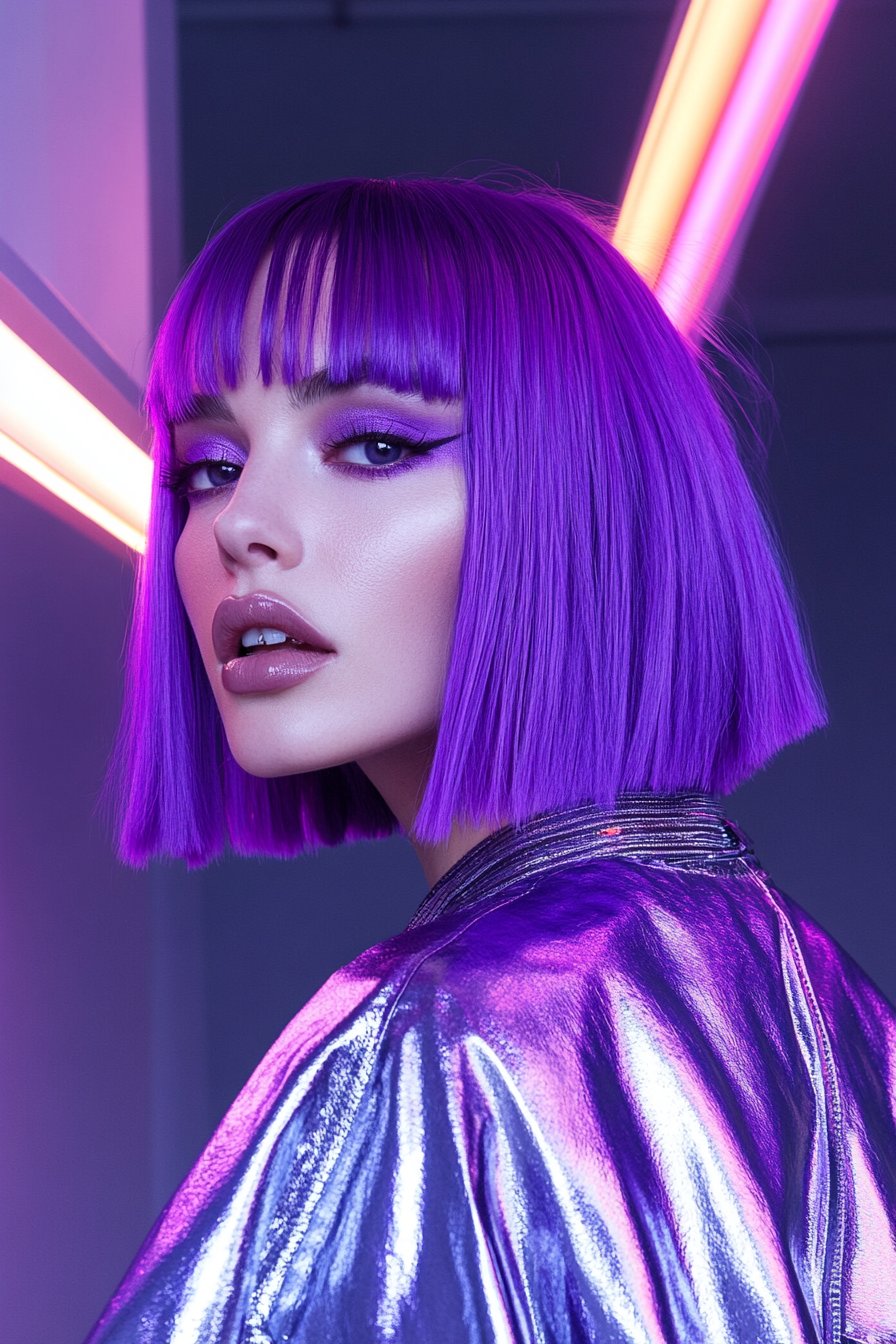 Bold Violet Hair Colors: Stunning 2025 Inspo - Item 2