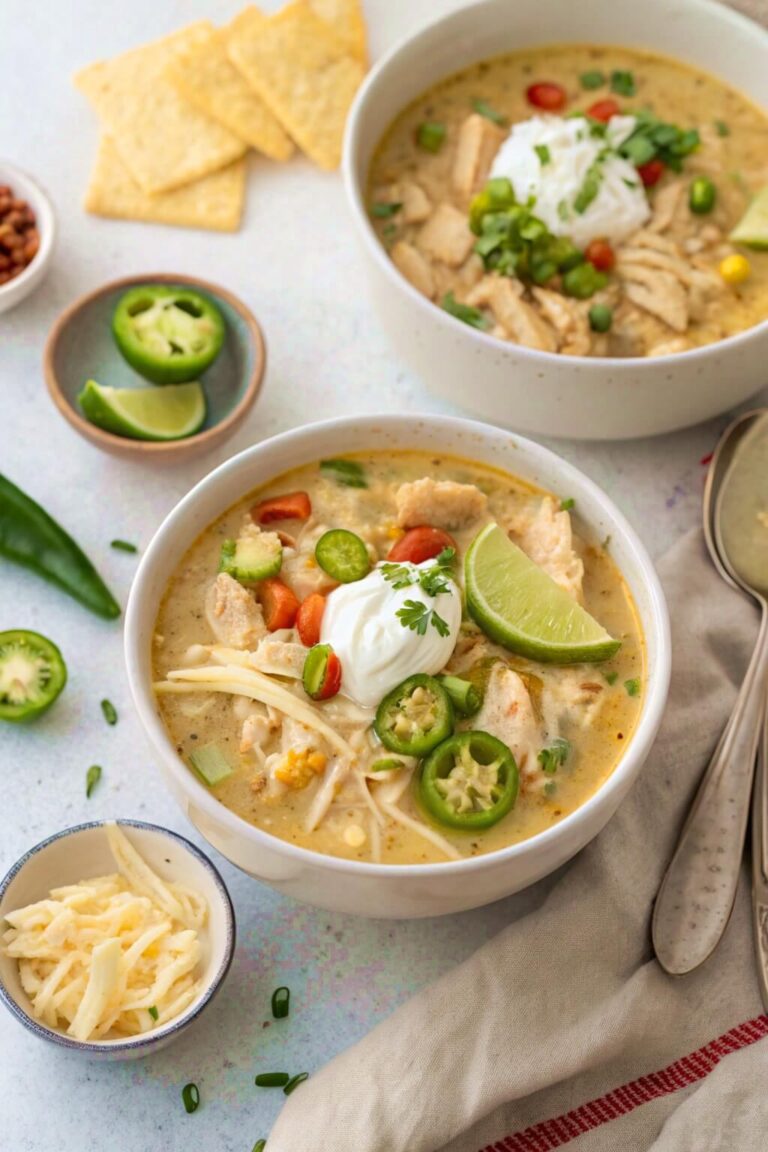 White Chicken Chili Recipe: Delicious & Easy