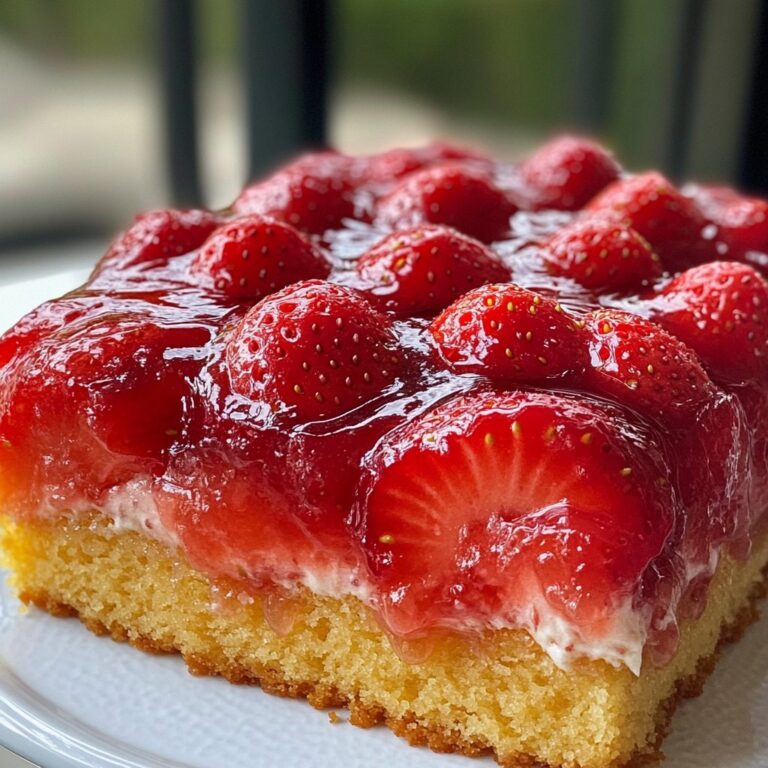 Strawberry Upside Down Cake Recipe