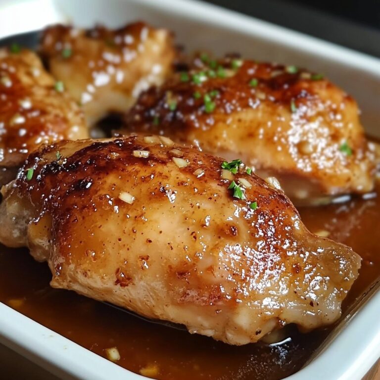 Garlic Brown Sugar Chicken