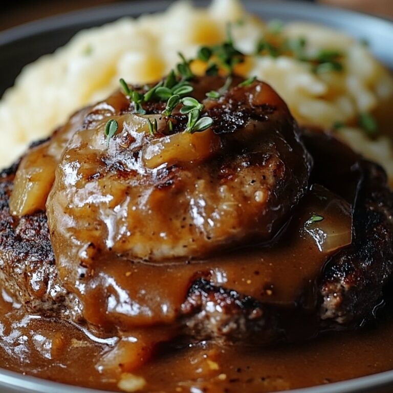 Smothered Hamburger Steak