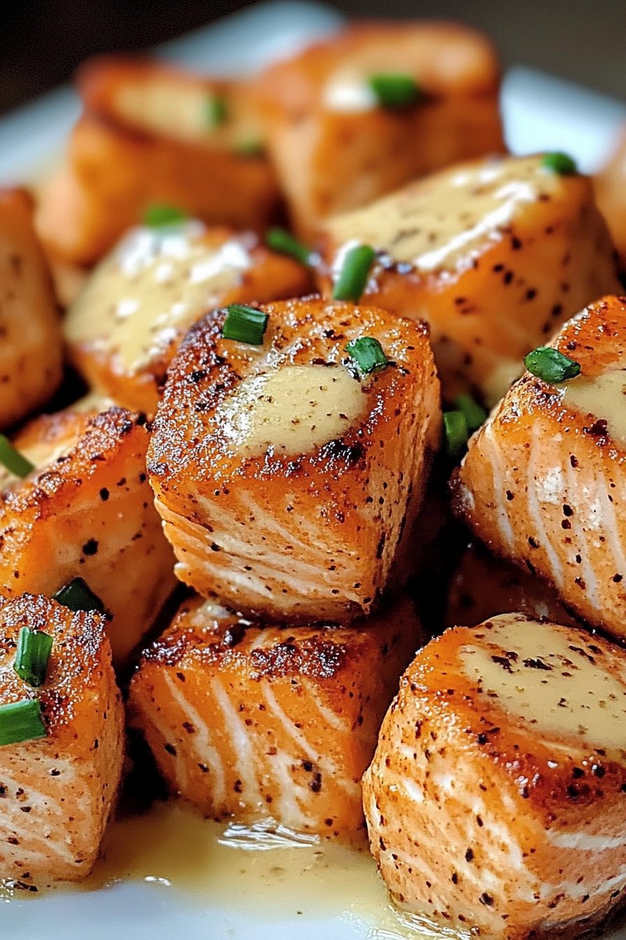 Crispy Bang Bang Salmon Bites (Sweet & Spicy)