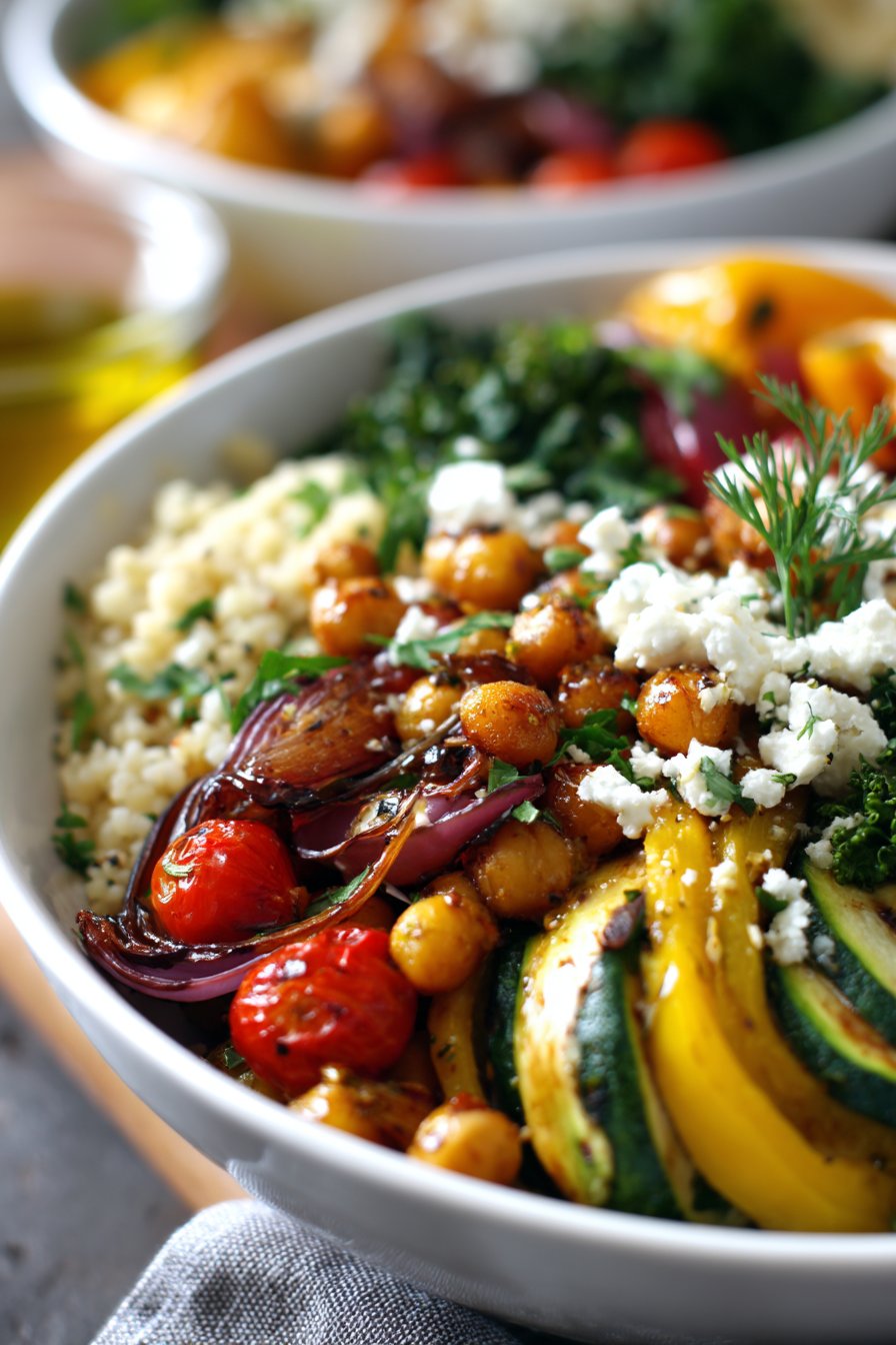 Mediterranean Veggie Bowls