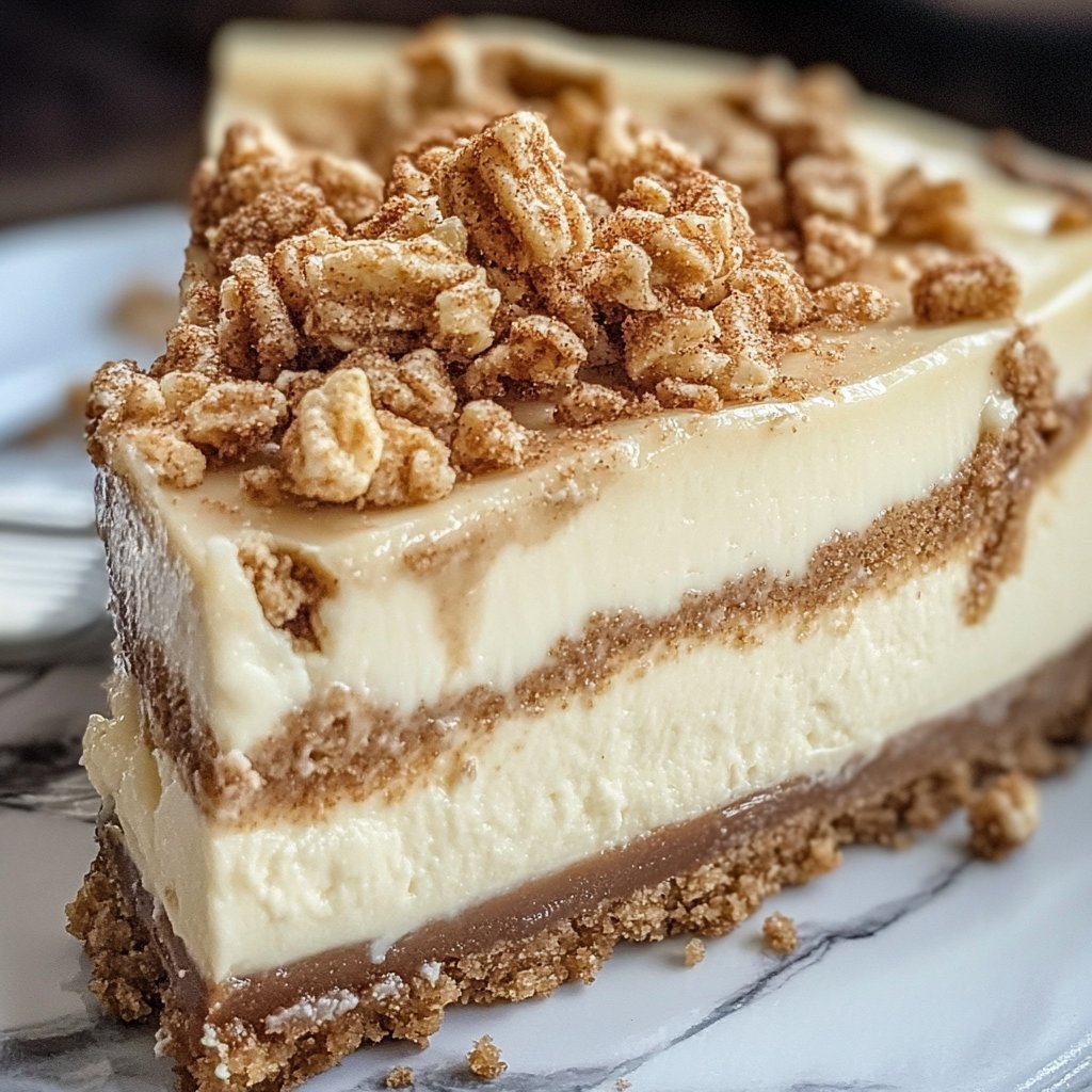 Cinnamon Crunch Cheesecake Recipe
