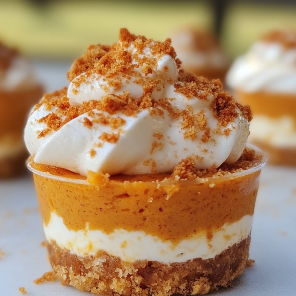 Sweet Potato Cheesecake Cups