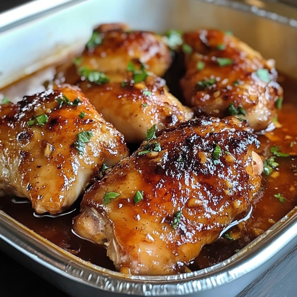 Garlic Brown Sugar Chicken