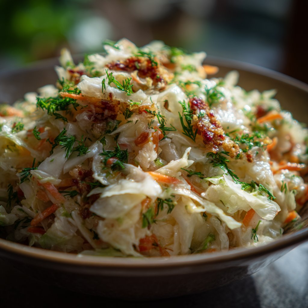 Old Fashion Sauerkraut Salad