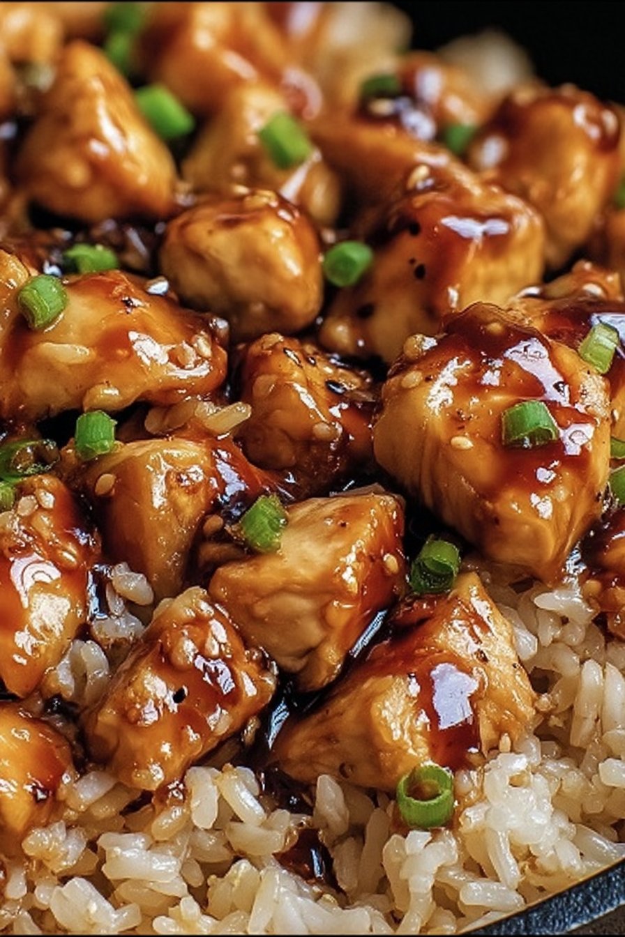 One-Pan Honey BBQ Chicken Rice