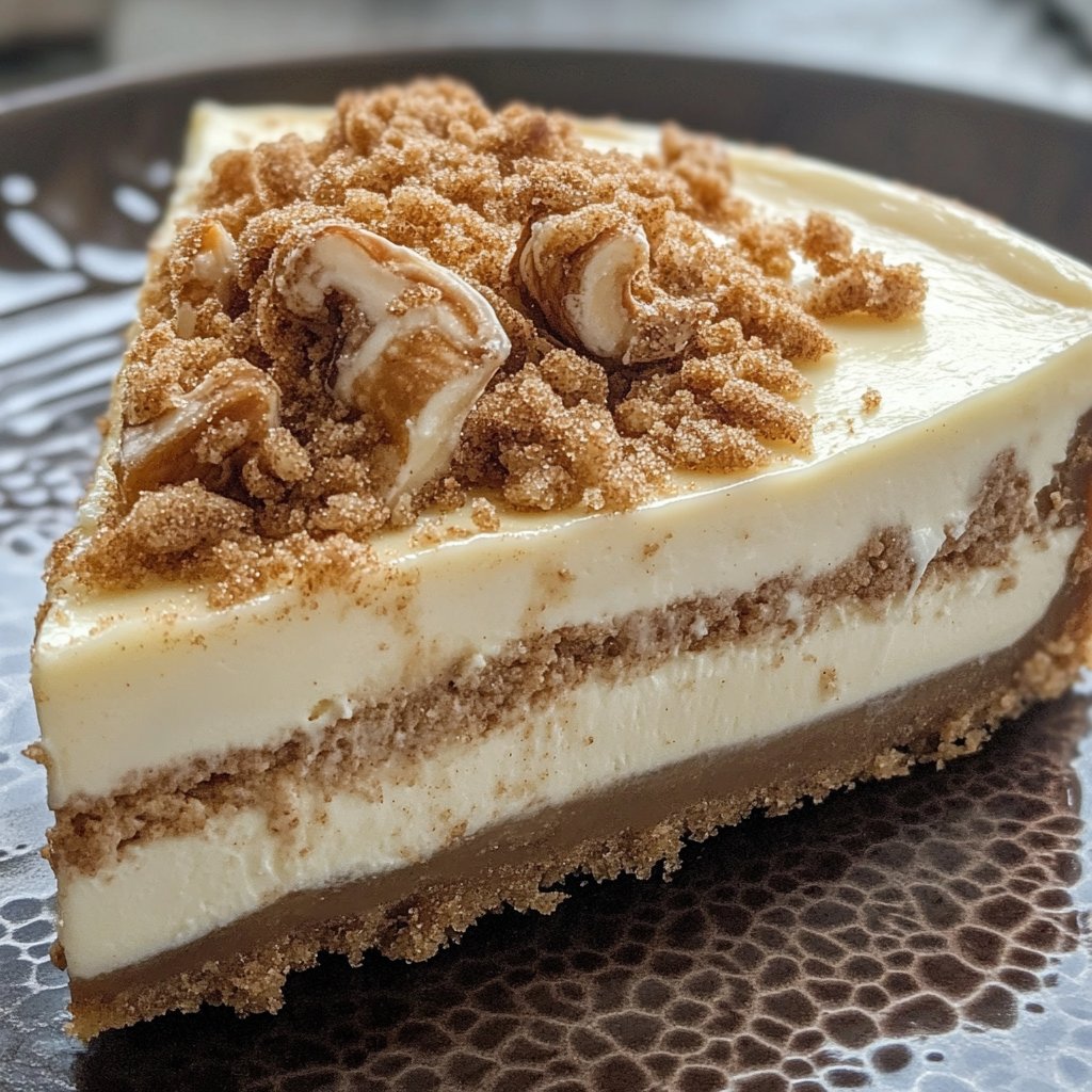Cinnamon Crunch Cheesecake Recipe