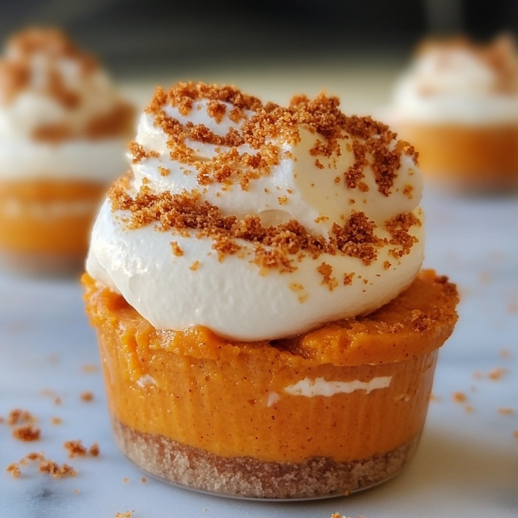 Sweet Potato Cheesecake Cups
