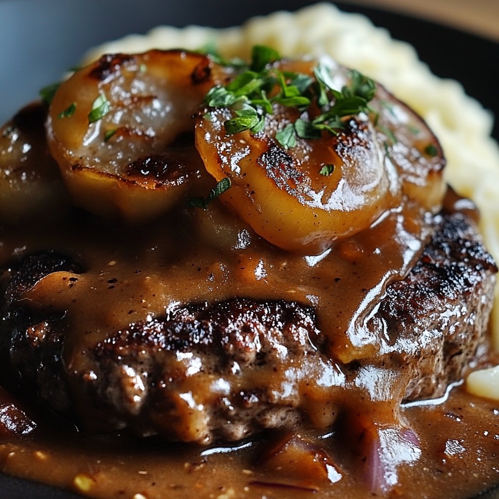 Smothered Hamburger Steak