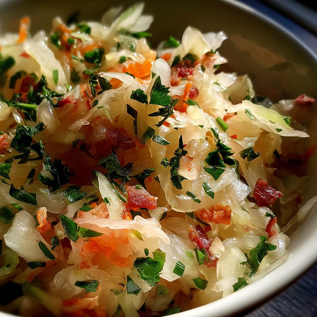Old Fashion Sauerkraut Salad