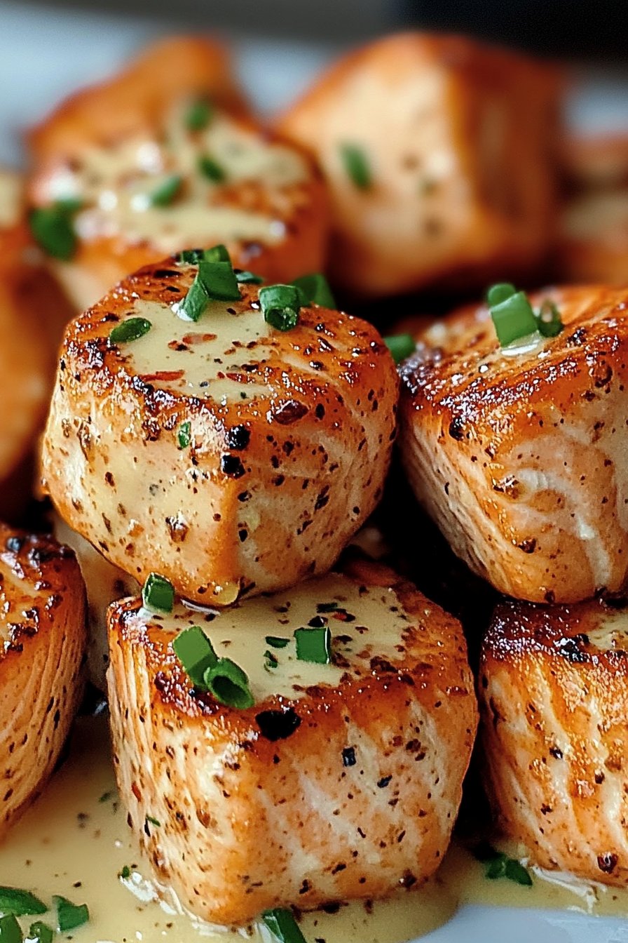 Crispy Bang Bang Salmon Bites (Sweet & Spicy)