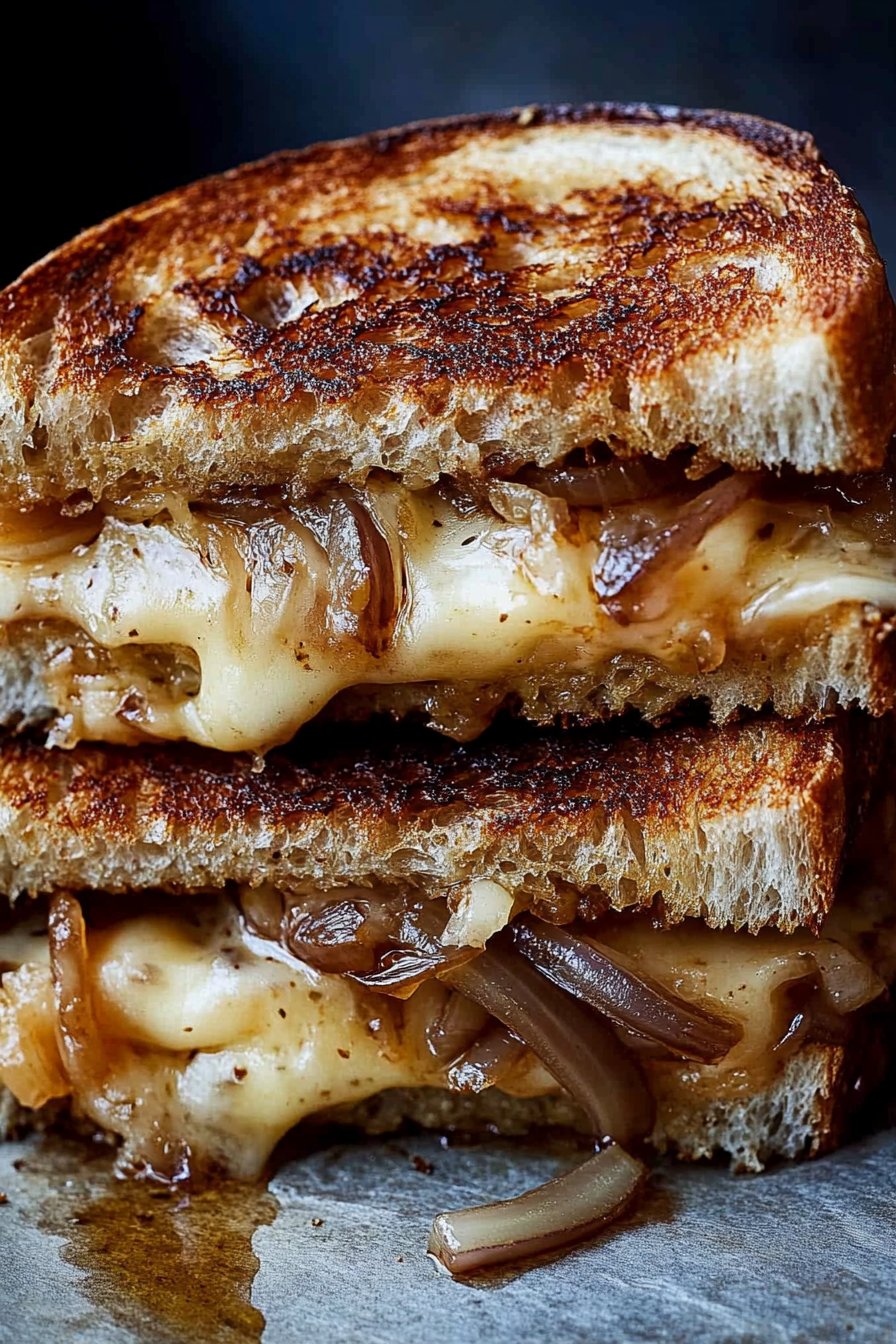 French Onion Grilled Cheese