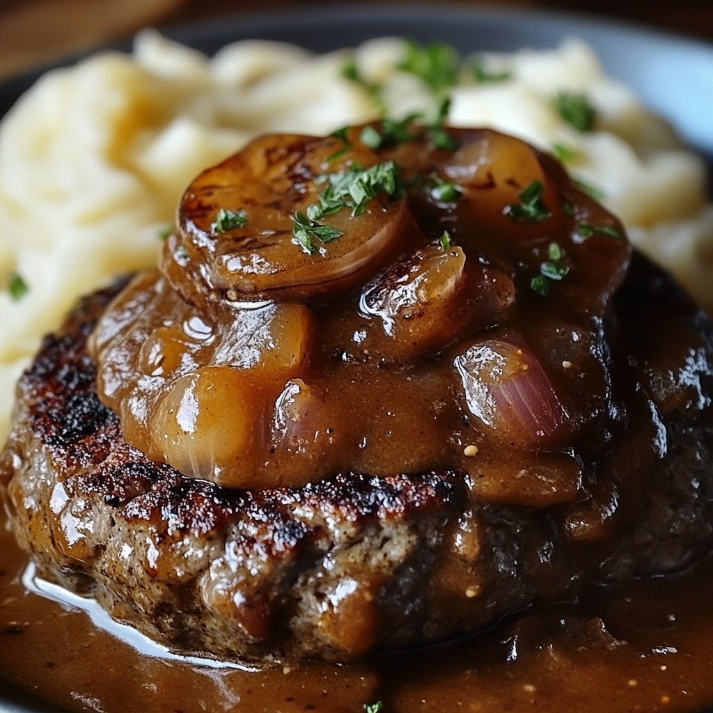 Smothered Hamburger Steak