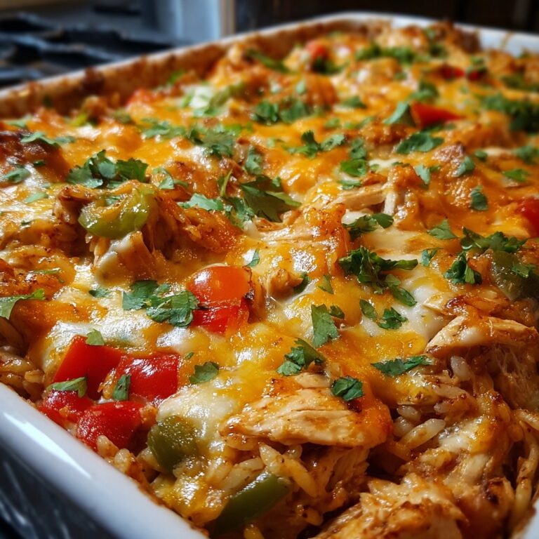 Fajita Chicken Casserole