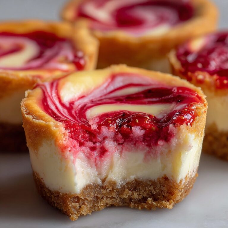 Strawberry Swirl Cheesecake Cookie Cups
