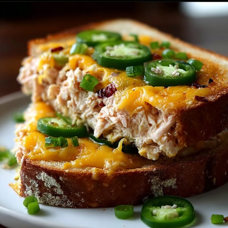 Spicy Jalapeño Tuna Melt