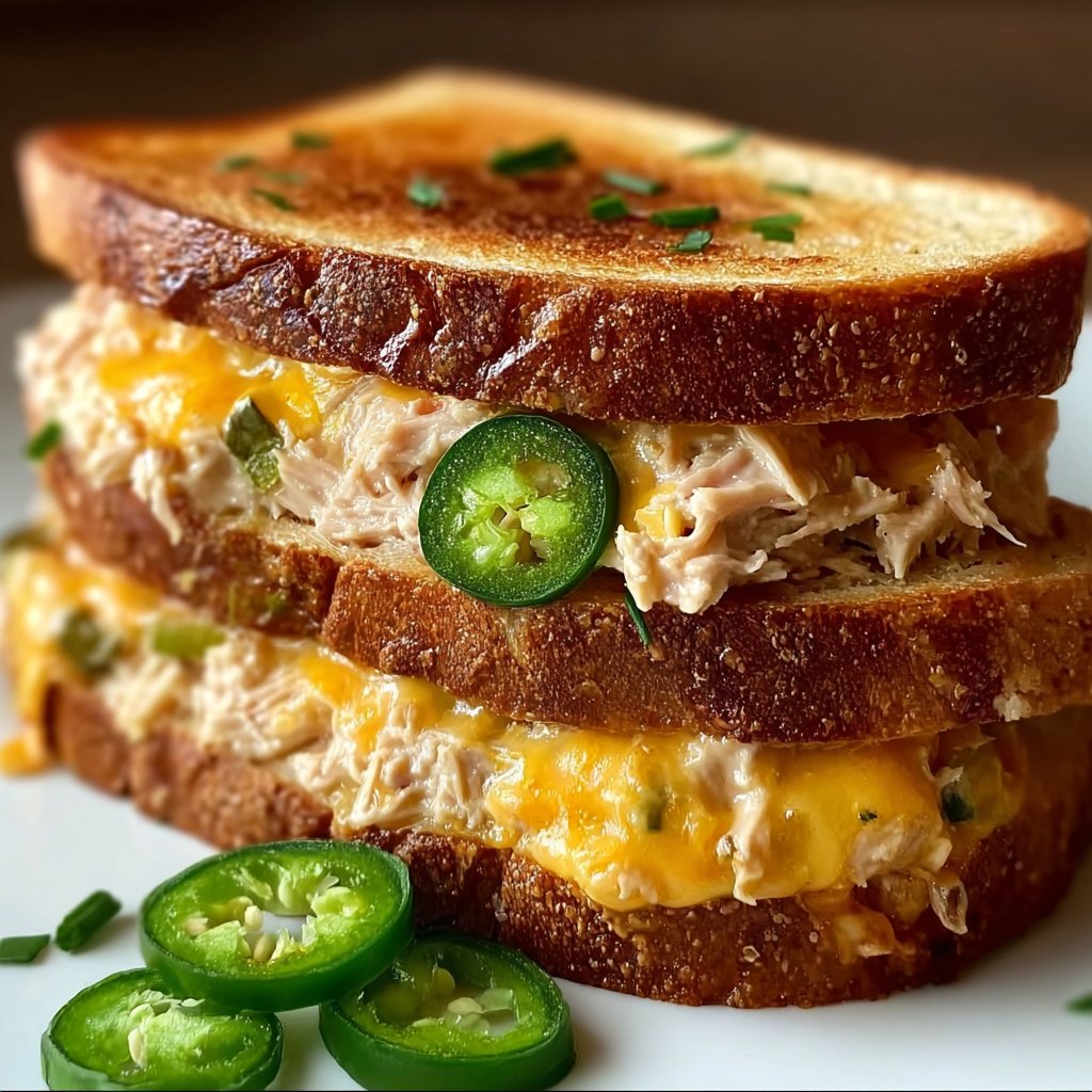 Spicy Jalapeño Tuna Melt
