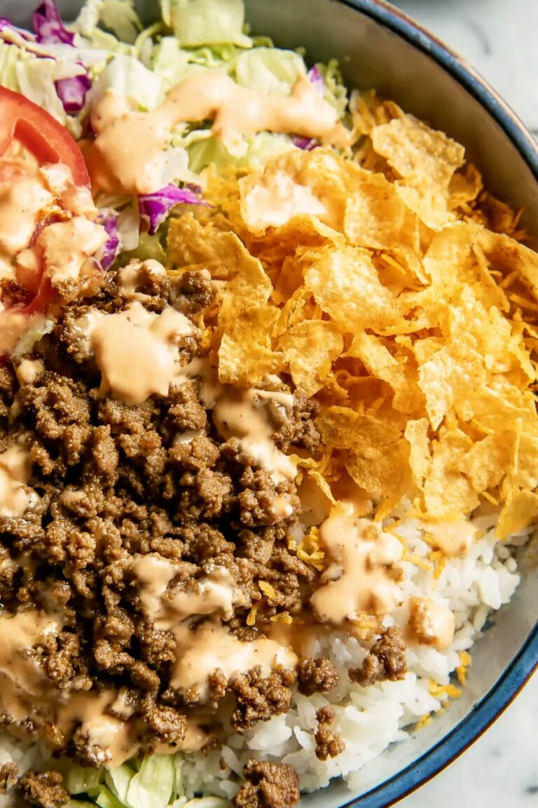 Big Mac Bowl Recipe (Easy + Small Batch)